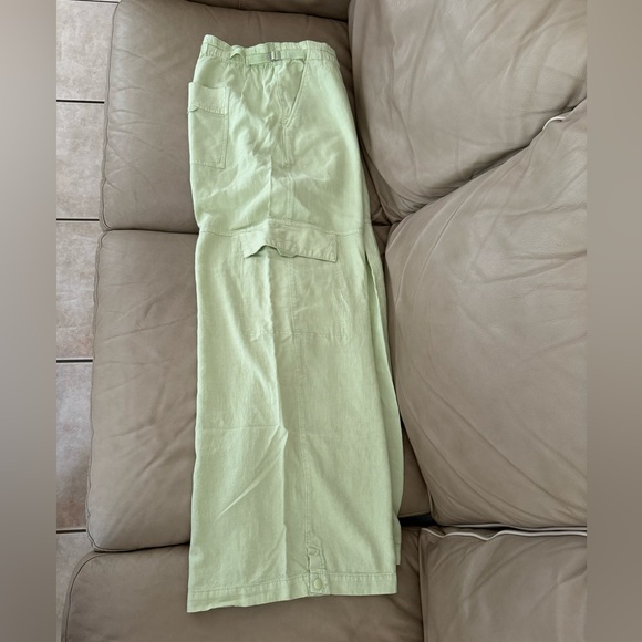 Anthropologie Pilcro Linen Beach Cargo Pants - Picture 13 of 17